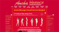 Desktop Screenshot of anchamassagebangkok.com