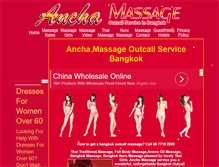 Tablet Screenshot of anchamassagebangkok.com